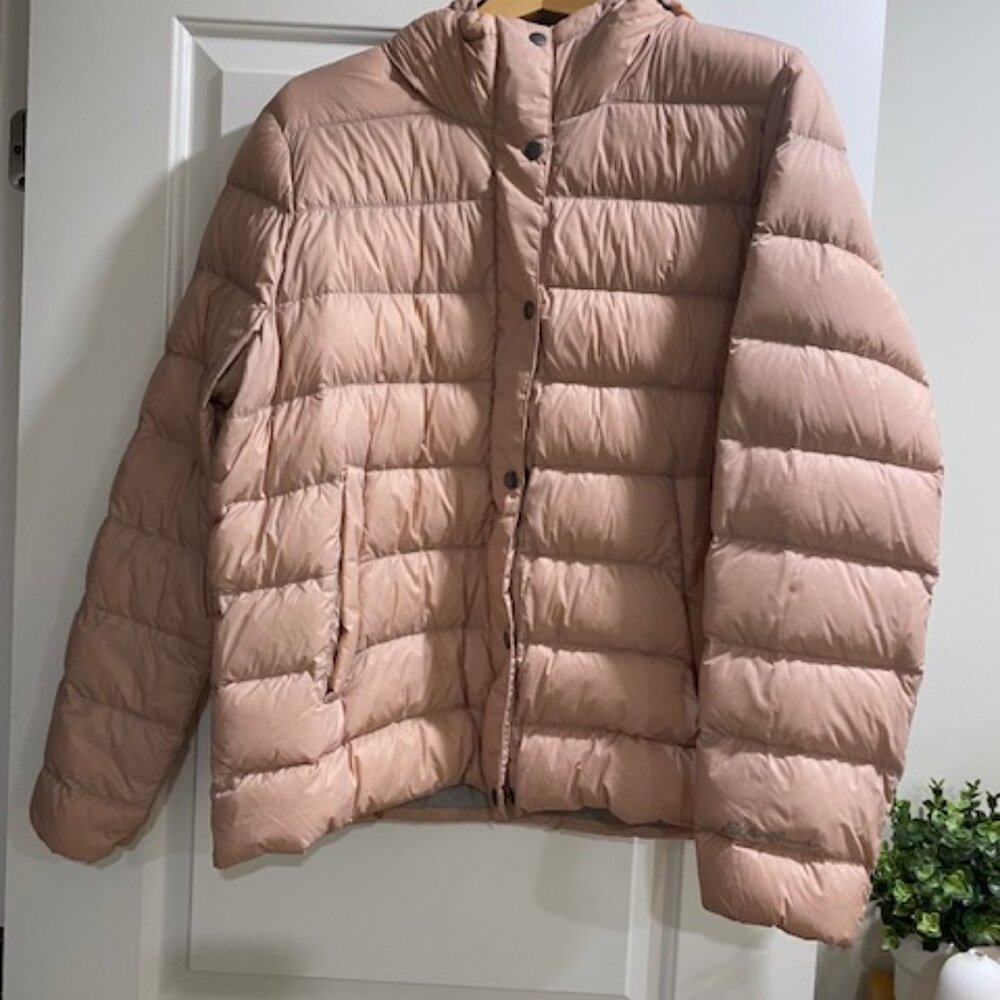 Eddie Bauer Down Jacket - XL Soft Pink